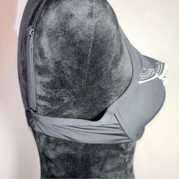 Captiva Women’s Swim Bikini Top Scalloped Trim Size L - Picture 6 of 11